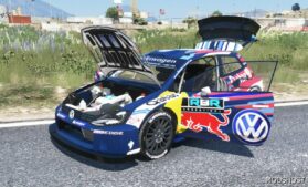 GTA 5 Volkswagen Vehicle Mod: 2017 Volkswagen Polo WRC Fivem | Add-On (Image #5)