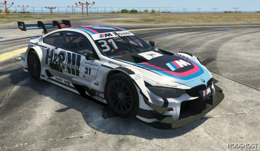 GTA 5 BMW Vehicle Mod: 2017 BMW M4 DTM Fivem | Add-On (Featured)