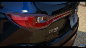 GTA 5 Mazda Vehicle Mod: 2024 Mazda CX-90 Turbo S Premium plus (Add-On) (Image #4)