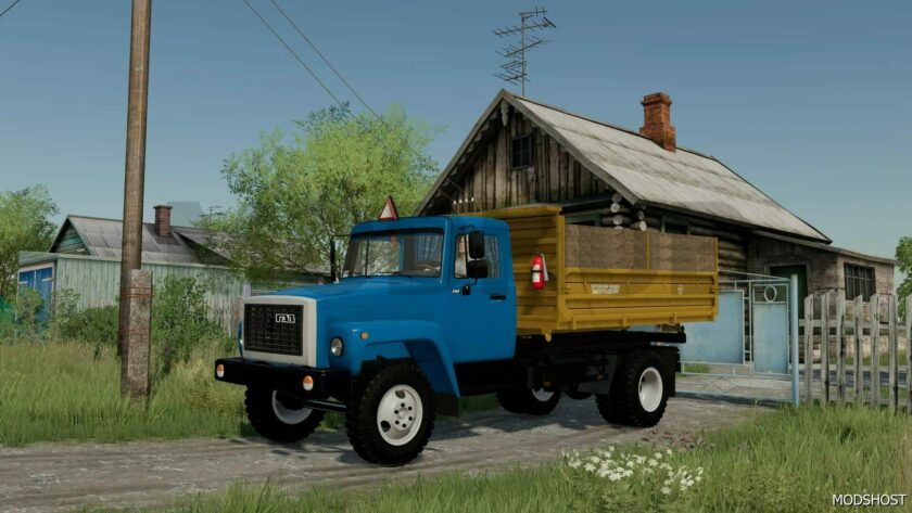 FS22 Truck Mod: GAZ-3307 V2.0.2.4 (Featured)