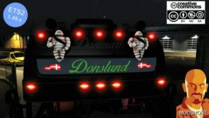 ETS2 Scania Truck Mod: R560 Donslund + Trailer V5.1 1.49 (Image #3)