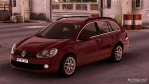 ETS2 Volkswagen Car Mod: 2013 Volkswagen Jetta Sports Wagon 1.49 (Featured)