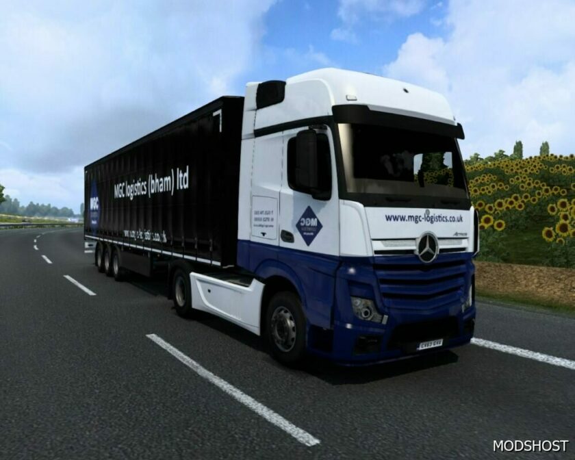 ETS2 Mod: Real Company AI Truck Traffic Pack 1.1V (Featured)