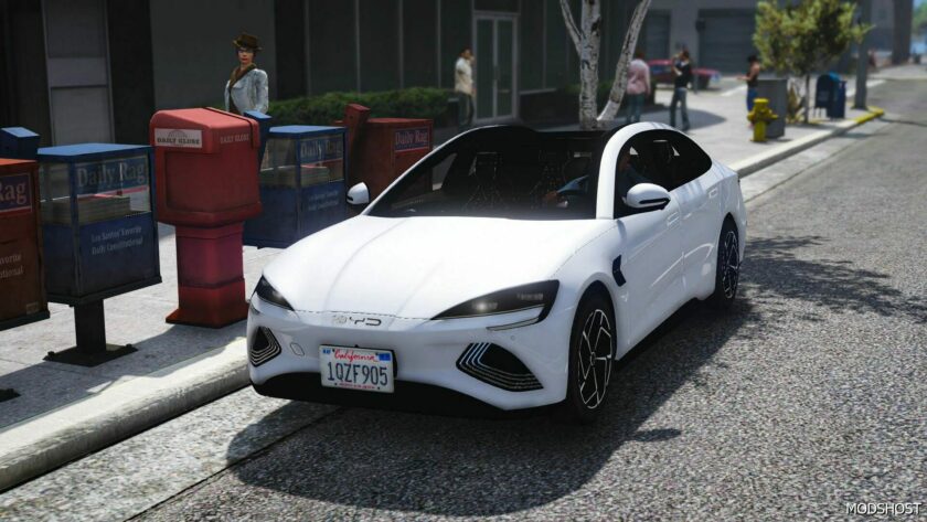 GTA 5 Vehicle Mod: BYD Seal 2024 Add-On (Featured)