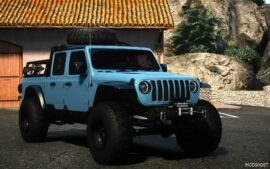 GTA 5 Jeep Vehicle Mod: 2019 Jeep Gladiator F9 Add-On (Image #2)