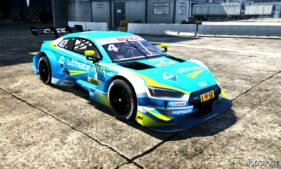 GTA 5 Audi Vehicle Mod: RS5 DTM Fivem | Add-On (Featured)