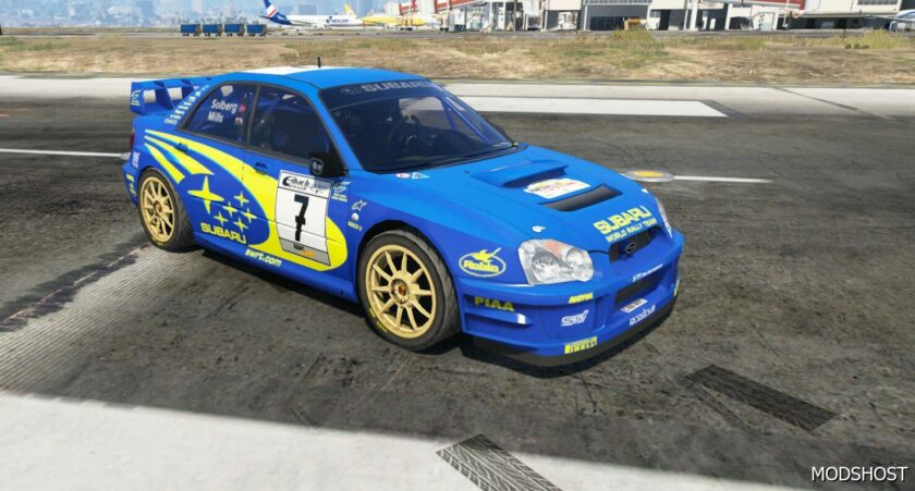 GTA 5 Subaru Vehicle Mod: 2003 Subaru Impreza WRC Fivem | Add-On (Featured)