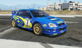 GTA 5 Subaru Vehicle Mod: 2003 Subaru Impreza WRC Fivem | Add-On (Image #3)