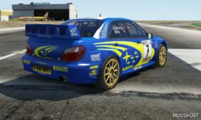 GTA 5 Subaru Vehicle Mod: 2003 Subaru Impreza WRC Fivem | Add-On (Image #4)