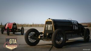 GTA 5 Vehicle Mod: 1923 Fiat Mefistofele Add-On | Vehfuncs V | Lods (Featured)