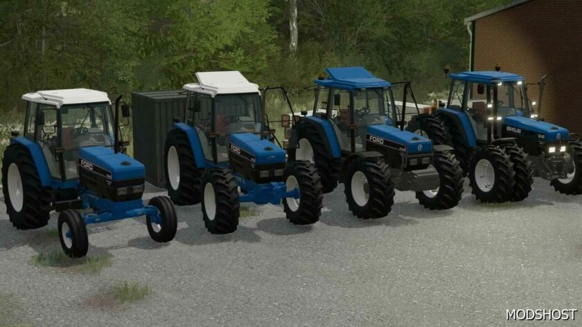 FS22 Ford Tractor Mod: NEW Holland Ford 40 Series 4 – 6 Cylinder Pack V1.4.3 (Featured)