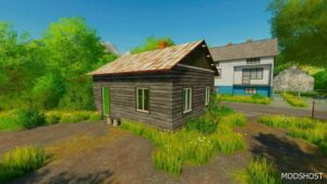 FS22 Object Mod: OLD Wooden House Prefab (Image #4)