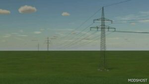 FS22 Object Mod: Power Pole Prefab (Image #5)