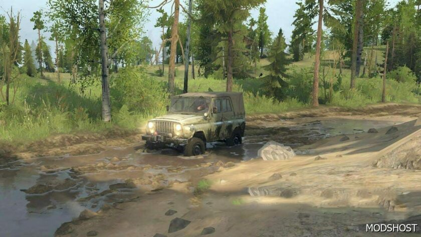 MudRunner Mod: Natural Zone 2 Map (Featured)