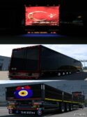 ETS2 Trailer Mod: BIG Heavy Owned Pack V3 1.49 (Featured)