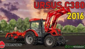 FS22 Ursus Tractor Mod: C380 NEW Model (Featured)