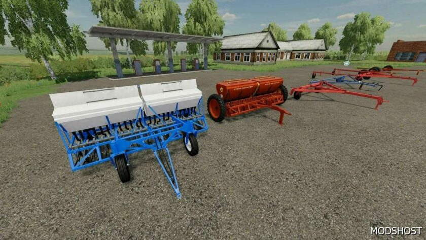 FS22 Implement Mod: SZP-3.6 and A SET of Couplings (Featured)