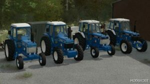 FS22 Ford Tractor Mod: 7710 4CYL Pack V1.5 (Featured)