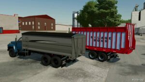 FS22 Ford Truck Mod: F800 Flatbed Autoload/Grainbed (Image #3)