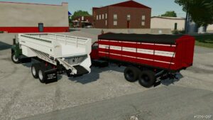 FS22 Ford Truck Mod: F800 Flatbed Autoload/Grainbed (Image #4)