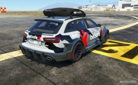 GTA 5 Audi Vehicle Mod: RS6 DTM Gumball 3000 Fivem | Add-On (Image #3)