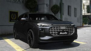 GTA 5 Audi Vehicle Mod: 2023 Audi Q6 50 Tfsi Quattro Rs-Edition Add-On (Image #4)