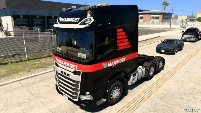 ATS DAF Truck Mod: 2021 by Rodonitcho Mods 1.49 (Featured)