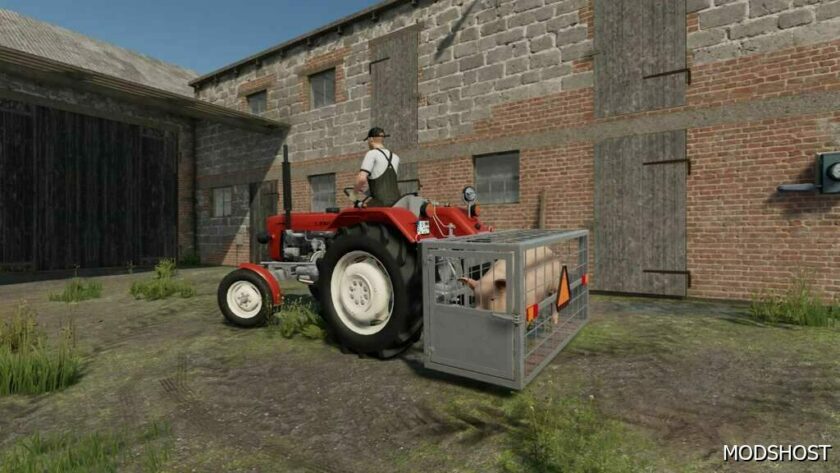 FS22 Attachment Mod: 3-Point PIG Carrier (Featured)