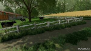 FS22 Placeable Mod: Tree Trunk Fences V1.0.1 (Image #3)