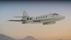 GTA 5 Vehicle Mod: Lockheed L-1329 Jetstar II 1978 Add-On (Image #2)