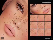 Sims 4 Makeup Mod: Details N53 Freckles (Featured)