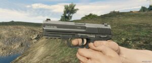 GTA 5 Military Weapon Mod: Hawk & Little Military Pistol Replace | Fivem & Singleplayer (Image #2)