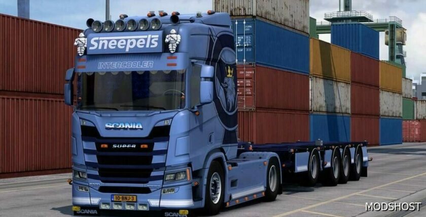 ETS2 Scania Truck Mod: R500 Sneepels 1.49 (Featured)