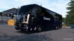 ETS2 Scania Bus Mod: G6 Scania 6×2 Paradiso 1550 LD 1.49 (Featured)