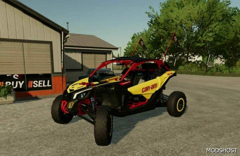 FS22 ATV Vehicle Mod: 2018 Can-Am Maverick X3 (Featured)