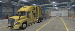 ATS Mod: Allied Skin for Ruda Cascadia 1.49 (Image #4)