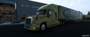 ATS Mod: Allied Skin for Ruda Cascadia 1.49 (Image #5)