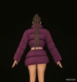 GTA 5 Player Mod: Puffer SET for MP Female (Image #4)