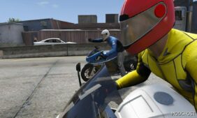 GTA 5 Player Mod: Street Bikers (Image #5)