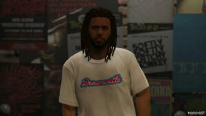 GTA 5 Player Mod: J.cole Add-On PED (Image #2)