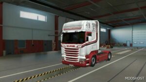 ETS2 RJL Mod: Scania V8 Skin RJL 1.49 (Featured)