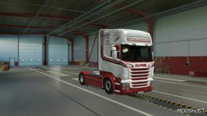 ETS2 RJL Mod: Scania V8 Skin RJL 1.49 (Image #2)