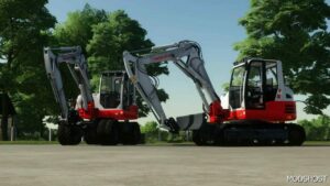 FS22 Forklift Mod: Takeuchi TB295W / TB290-2 (Image #3)