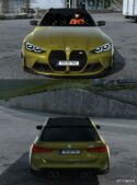 ETS2 BMW Car Mod: 2023 BMW M3 G80 Touring Update 1.49 (Image #2)