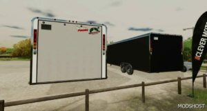 FS22 Mod: 30FT BOX Transport Trailer (Image #2)