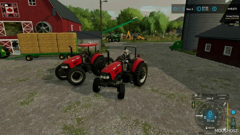 FS22 Case IH Tractor Mod: Farmall Serie Cabless Open Station (Featured)