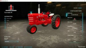 FS22 Tractor Mod: Farmall M V1.0.0.2 (Image #4)