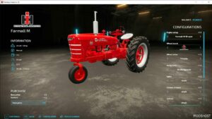 FS22 Tractor Mod: Farmall M V1.0.0.2 (Image #5)