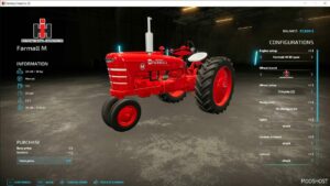 FS22 Tractor Mod: Farmall M V1.0.0.2 (Image #8)