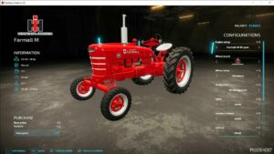 FS22 Tractor Mod: Farmall M V1.0.0.2 (Image #13)